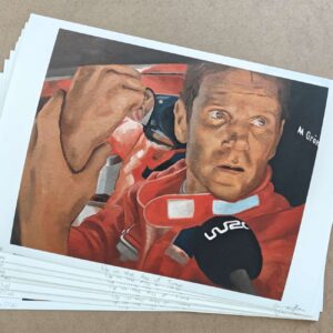 1. painos A4 "Up in the Ass of Timo" taidevedos - Kuva 1