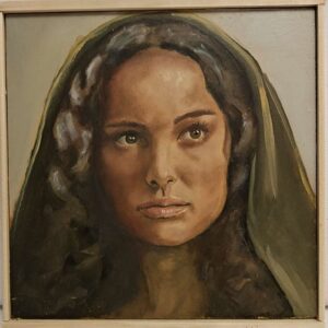 Padmé Amidala (Natalie Portman) Revenge of the Sith (tutkielma) | 20x20 cm - Kuva 1