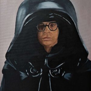 Dark Helmet (Spaceballs) – Alkuperäinen öljyvärimaalaus | 38x46 cm - Kuva 1