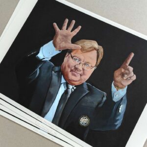 "Kuus mestaruut hei!" Hannu Jortikka Taidevedos (A3) - Kuva 2