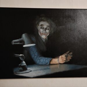 The Joker (The Dark Knight) – Alkuperäinen öljyvärimaalaus | 50x70cm - Kuva 3