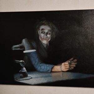 The Joker (The Dark Knight) – Alkuperäinen öljyvärimaalaus | 50x70cm - Kuva 2